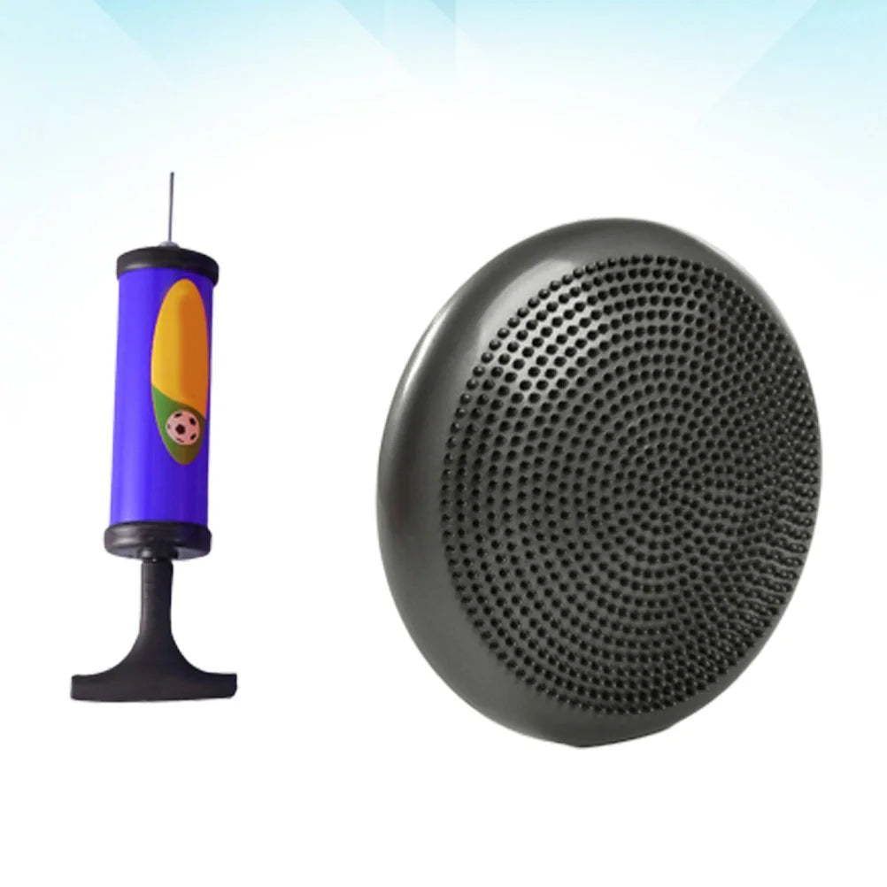 13 Inch Grey Inflatable Balance Disc