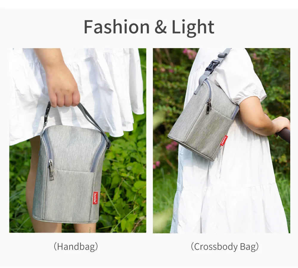 Portable Mother Feeding Bottle Bag Heat Insulation Lunch Bags
