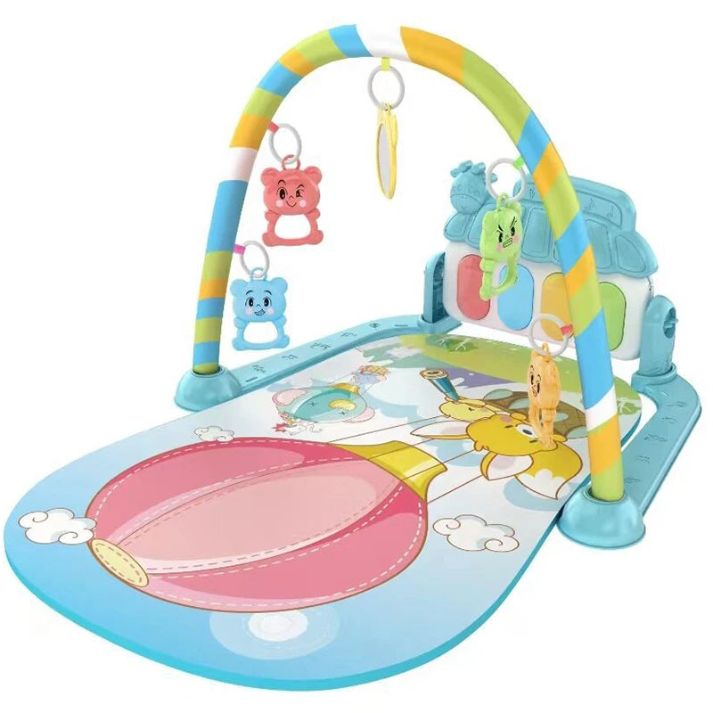 Baby fitness stand toy, music
