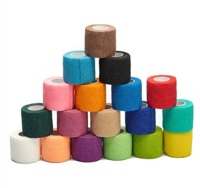 1Pcs Waterproof Medical Therapy Self Adhesive Bandage 2.5-10cm