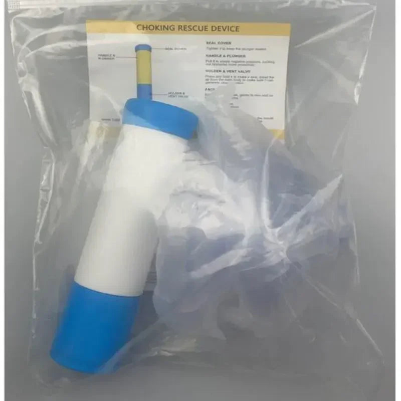 Portable Upgrade First Aid Kit for Kids Adults Choking Emergency Life Saving Suction