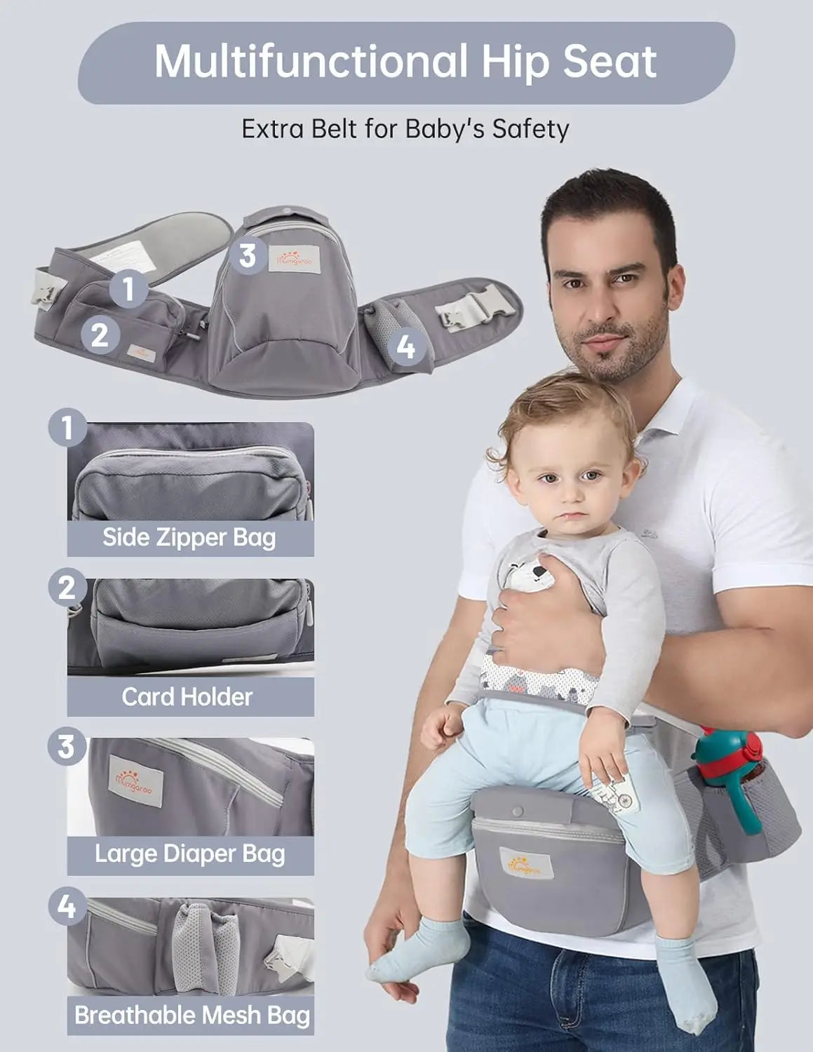 Baby Carrier, Baby Carrier Newborn to Toddler