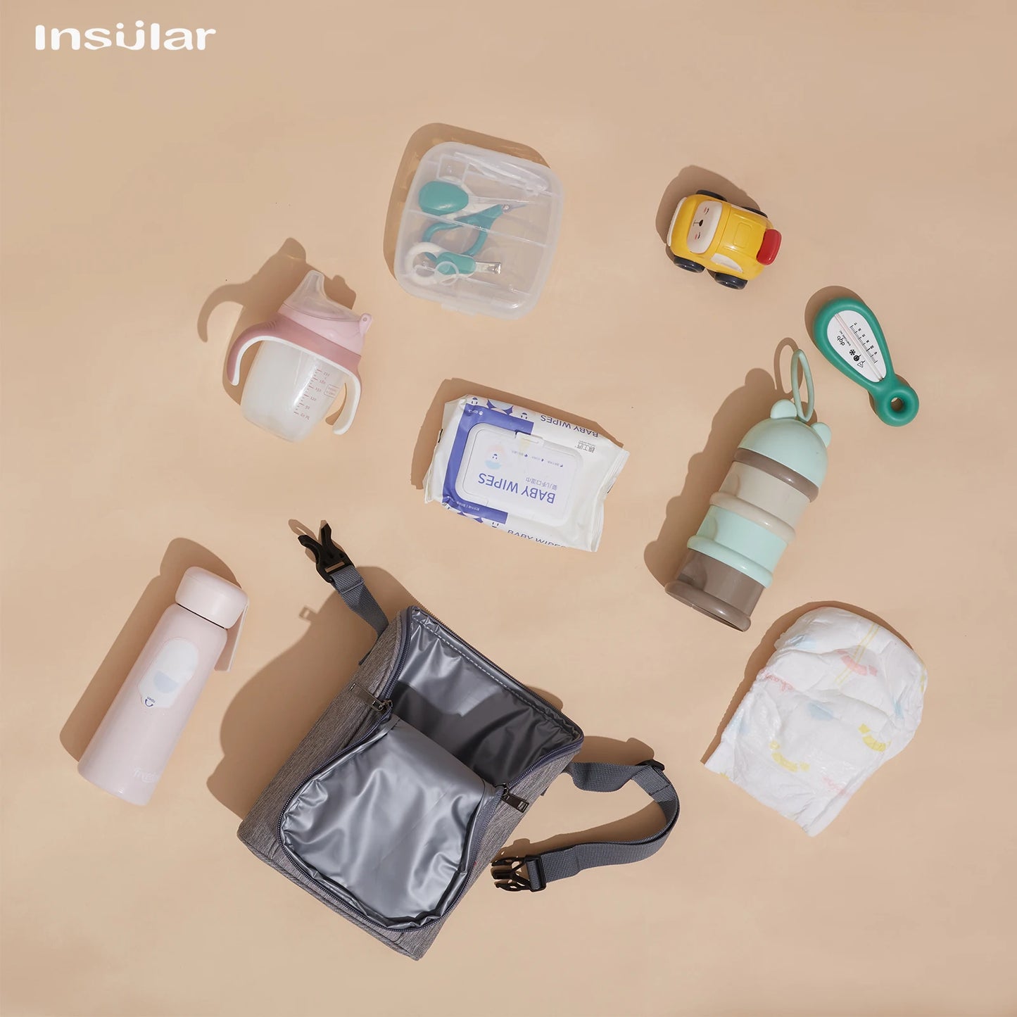Portable Mother Feeding Bottle Bag Heat Insulation Lunch Bags