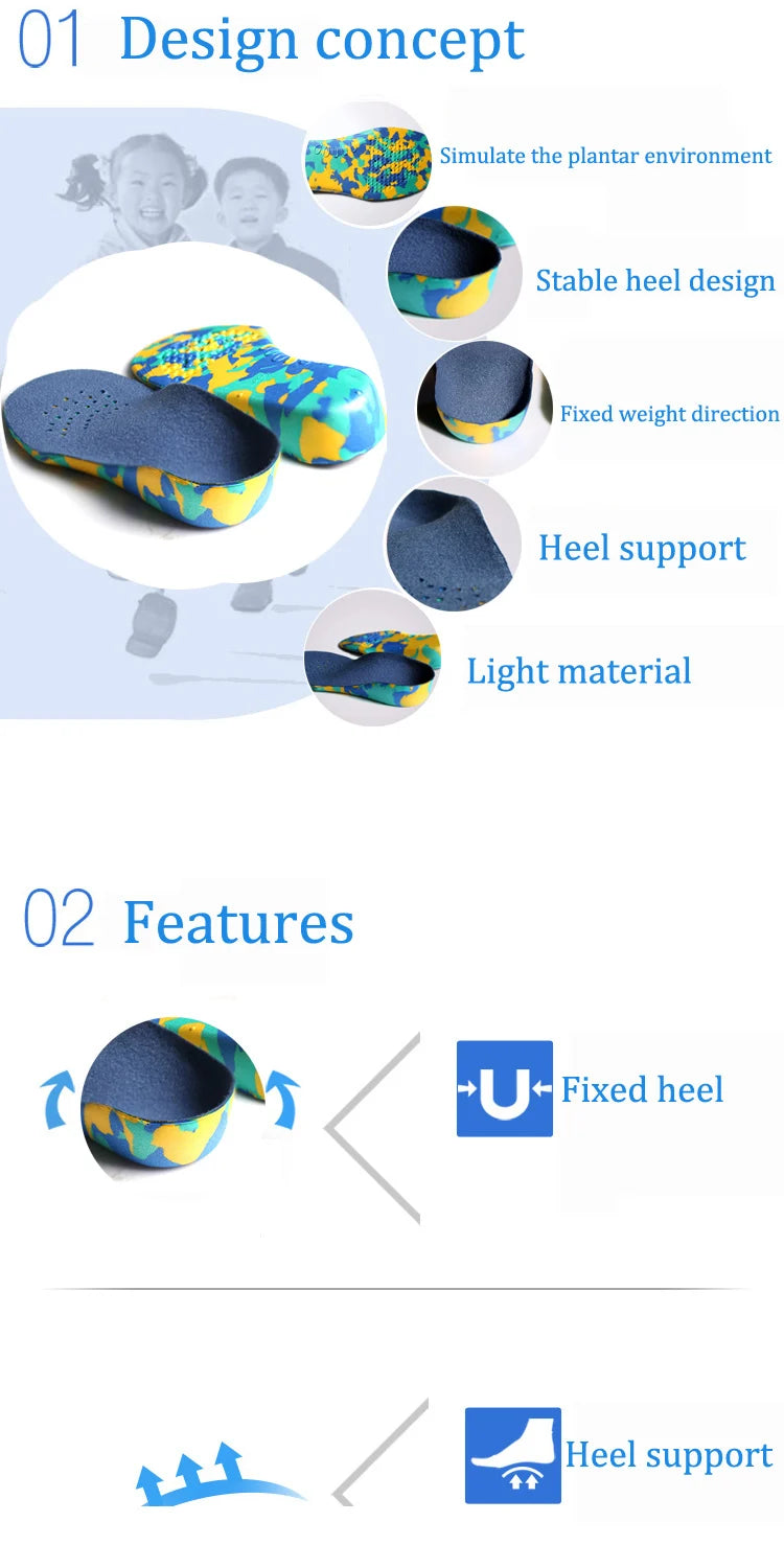 Kids Orthopedic Insoles For Shoes