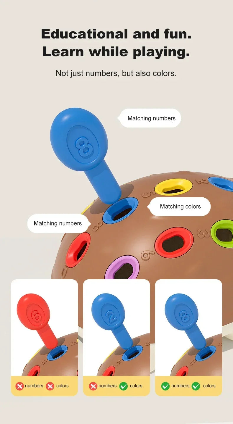 Hedgehog Montessori Educational Toy