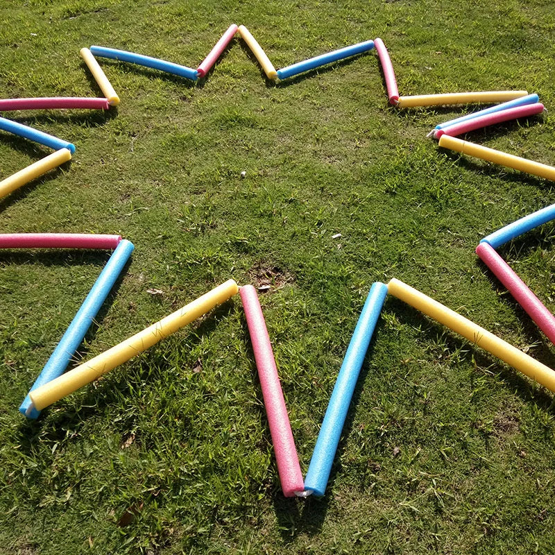 Hopscotch Kids Jump Lattice Game Training Sport Toys Foam Sticks Baby Sensory Play Outside Outdoor Indoor Toy Children Activitie