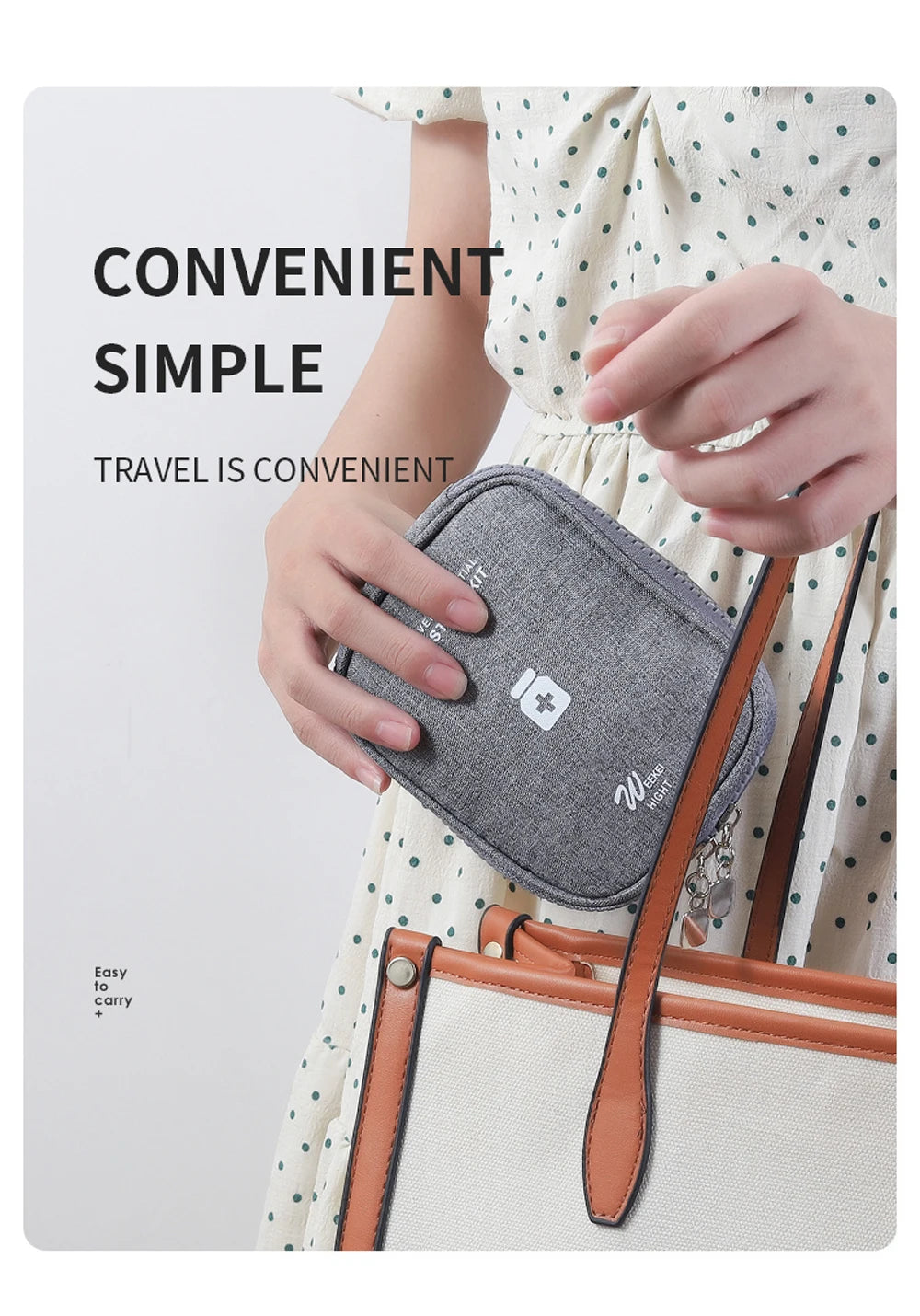 Mini Portable Medicine Storage Bag