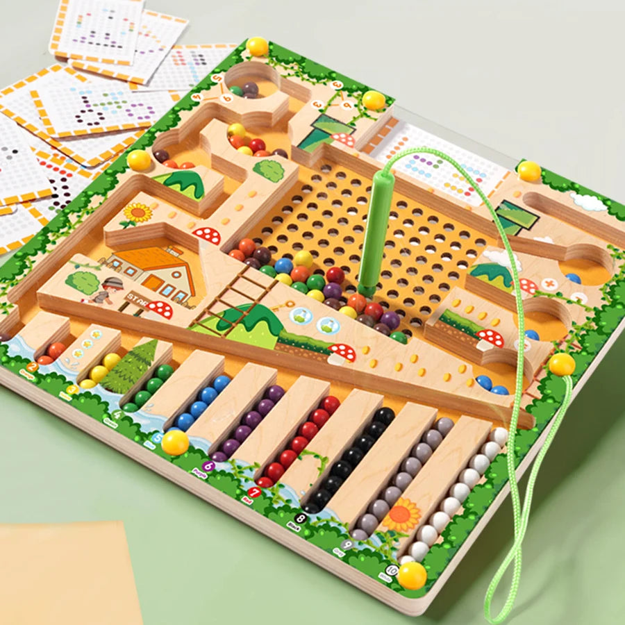 Magnetic Sorting Games Montessori Puzzle Toys