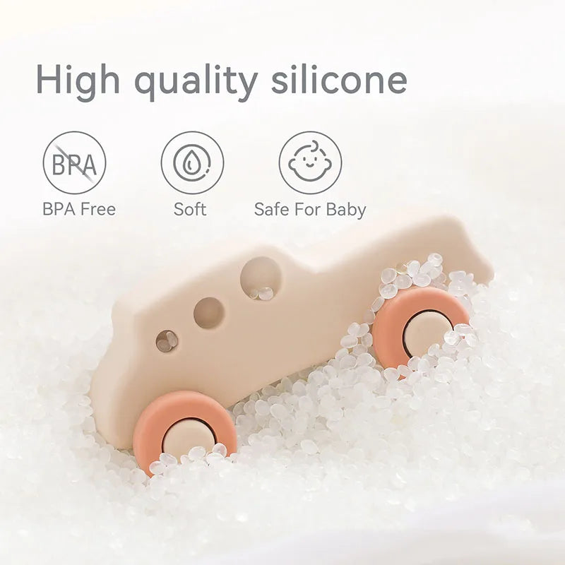 Baby toys silicone car toys