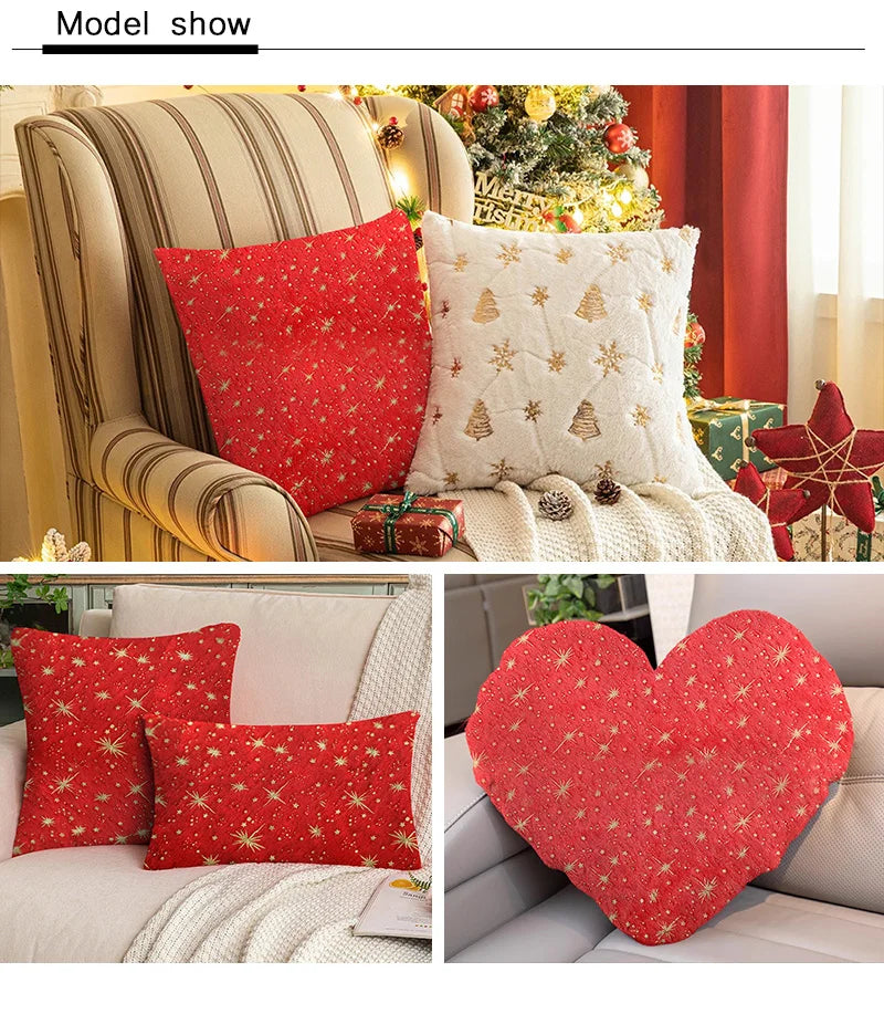 150x50cm Christmas Plush Fabric Bronzing Winter Coat Pillow Fabric Pet Clothing DIY Sewing Material By Half Meters For Winter