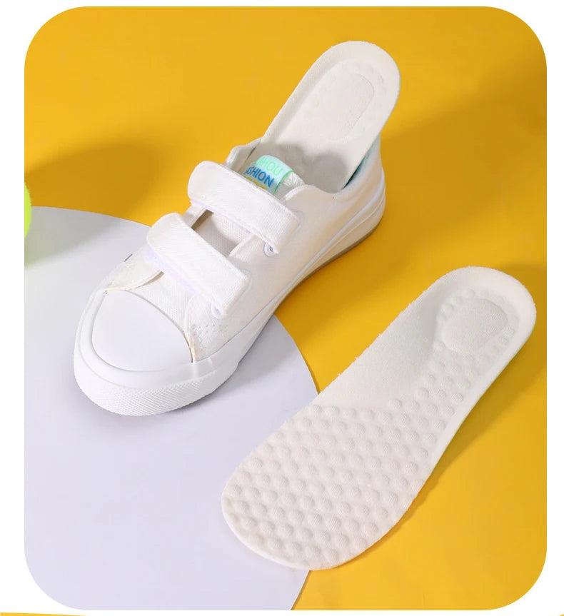 Silicone Comfortable Insoles Running Cushion Kids Shoes Sole Feet Children Sports Memory Foam Orthopedic Arch Support Shoes Pad