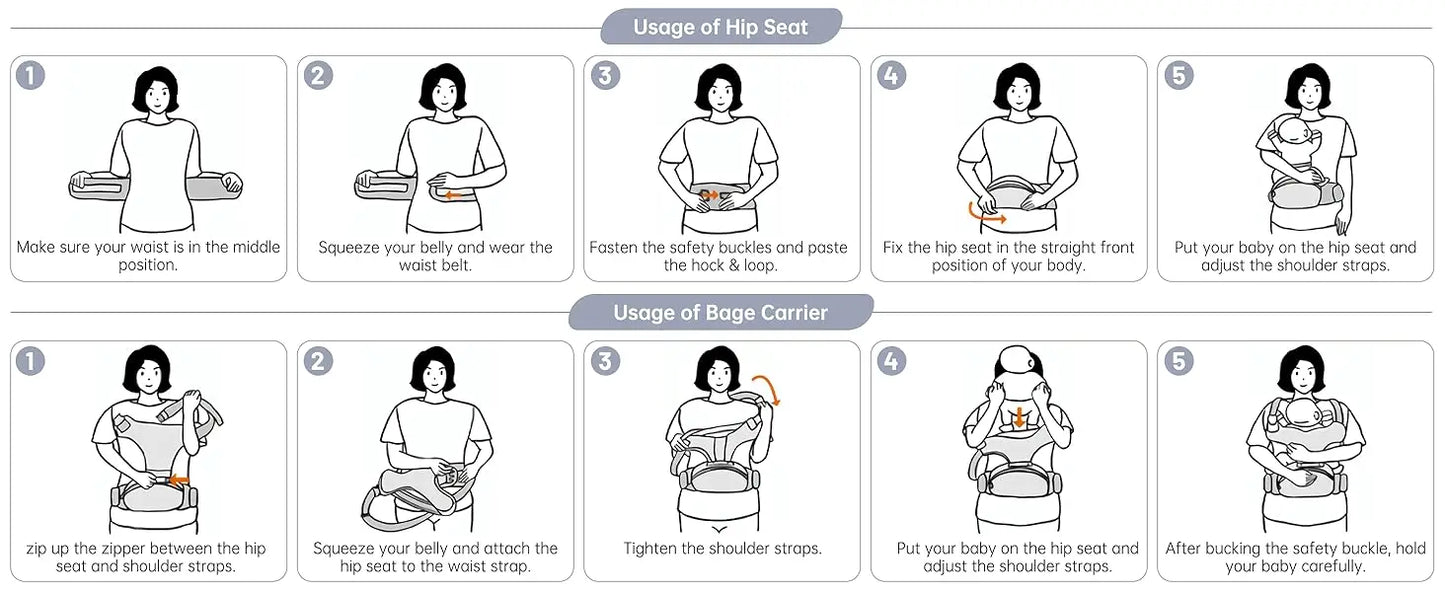 Baby Carrier, Baby Carrier Newborn to Toddler