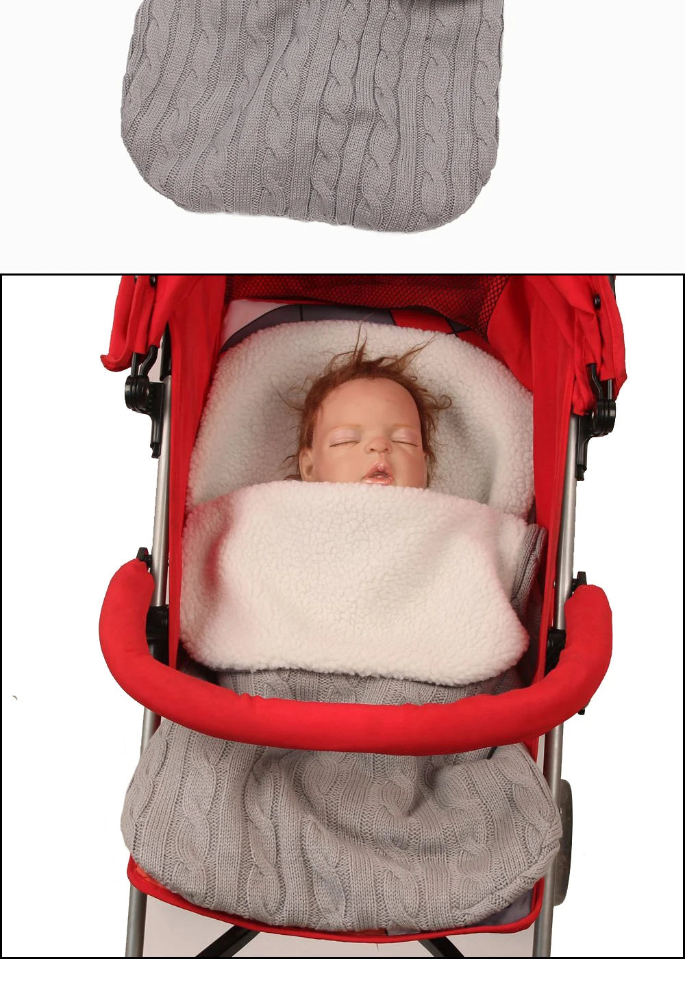 Baby Blanket & Swaddling Newborn Thermal Soft Fleece