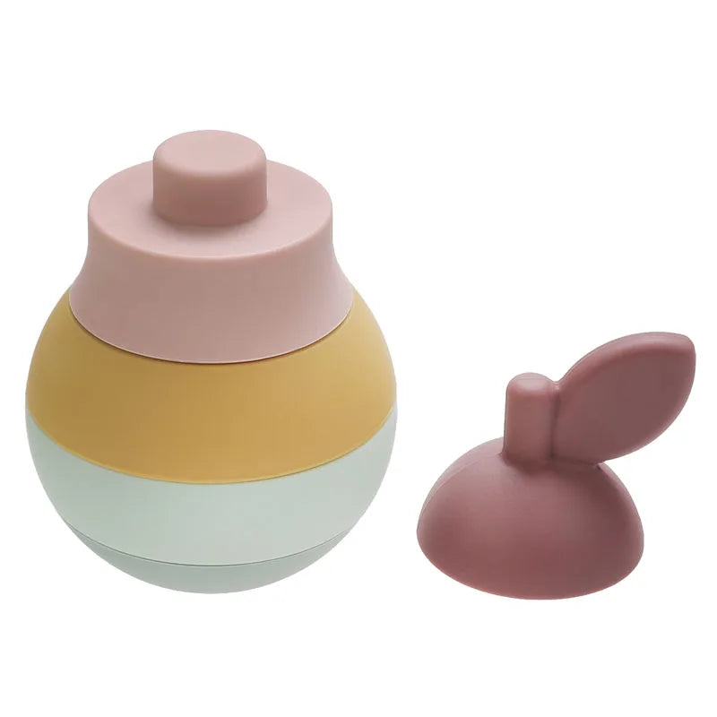 5Pcs/Set Silicone Building Block