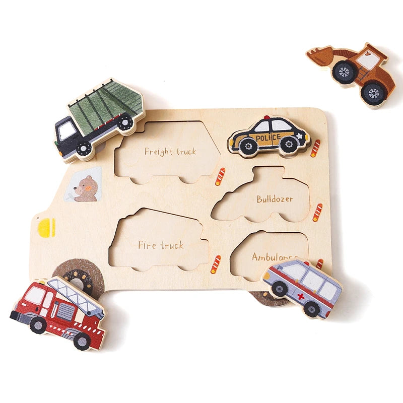 Wooden Puzzle Montessori Toys