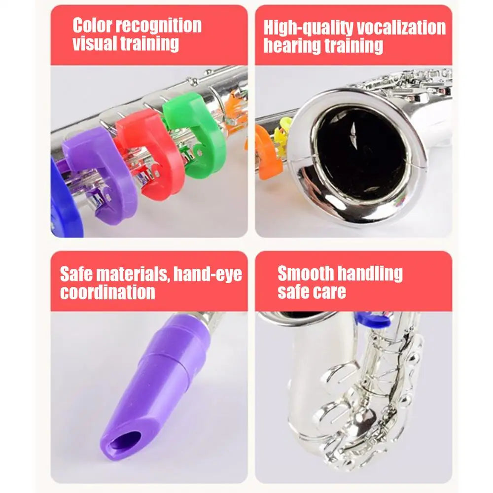 Toy Horn Instrument Saxophone Model Toy Musical Toy Saxophone