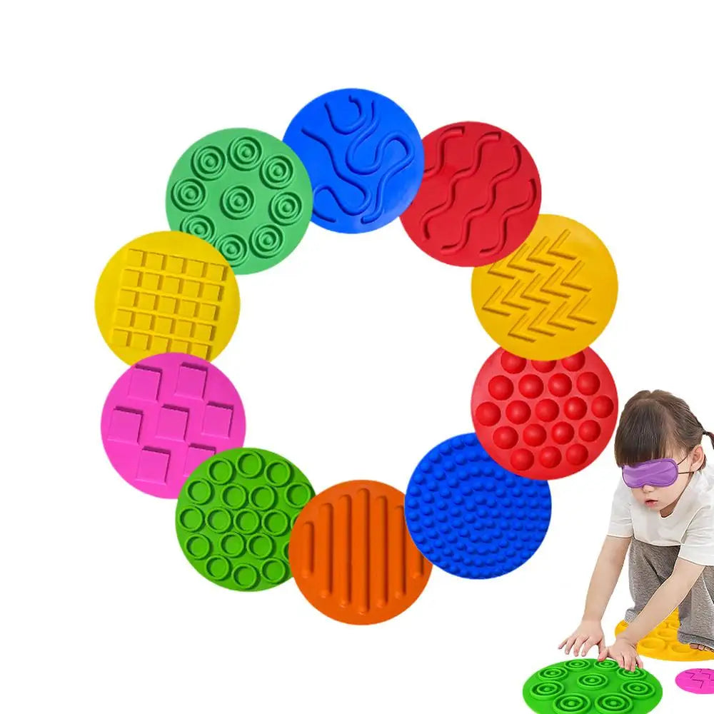 Sensory Toys For Children Textured Round Play Mat For Kid