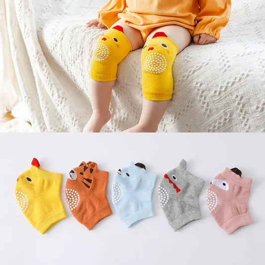 0-3 Years Cotton  Baby Knee Pad Girls Boys Anti-slip Knee