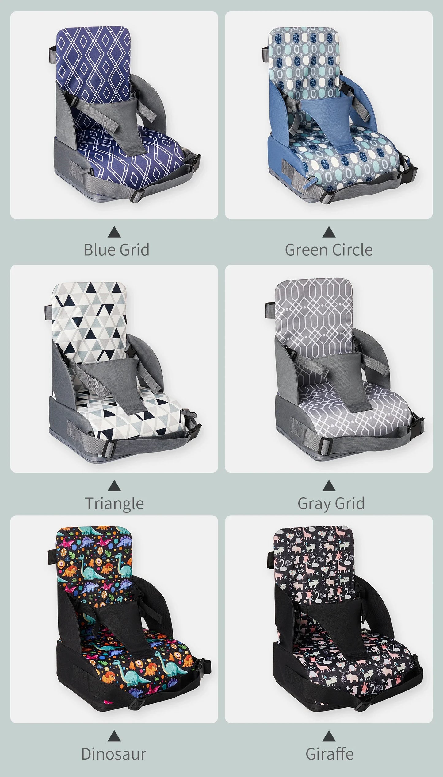 Portable Foldable Anti slip Children's Seat