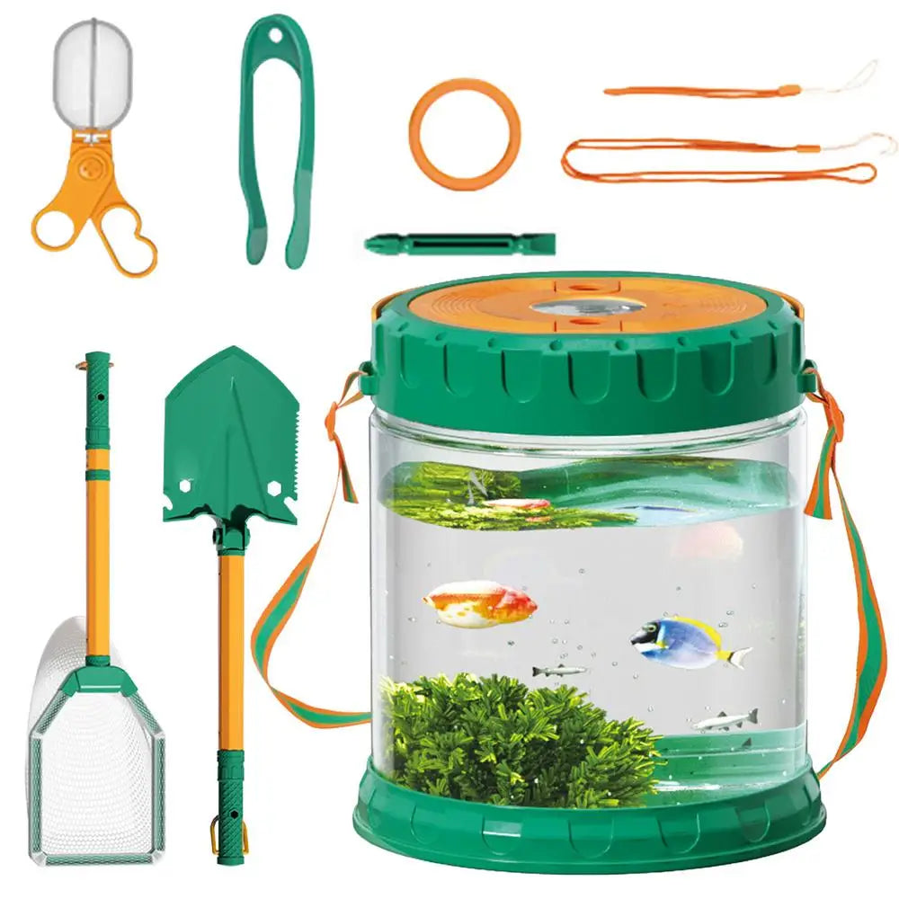 Butterfly Catching Kit Retractable Critter Catcher Kids Butterfly Catcher Versatile Butterfly Catcher Toy Kids Adventure Kit For