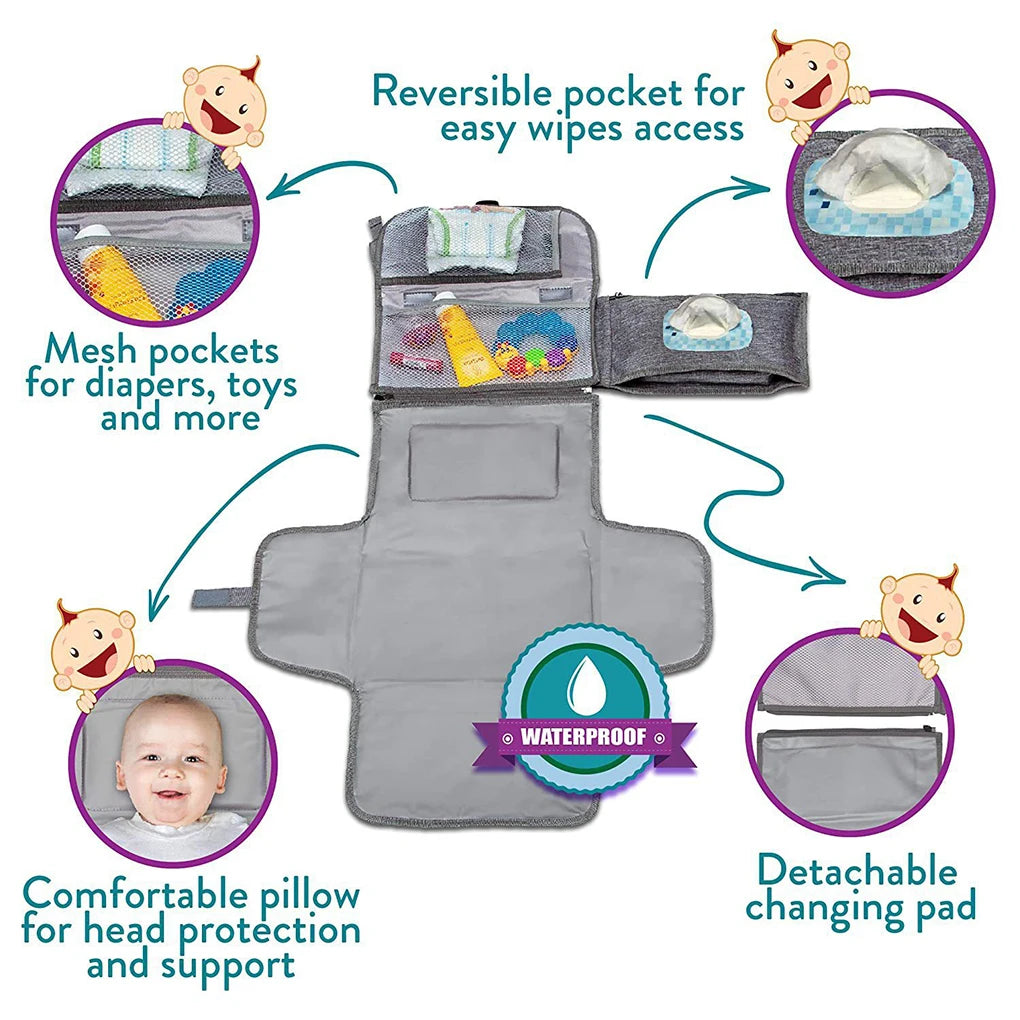 3 in 1 Baby Diaper Pad Waterproof