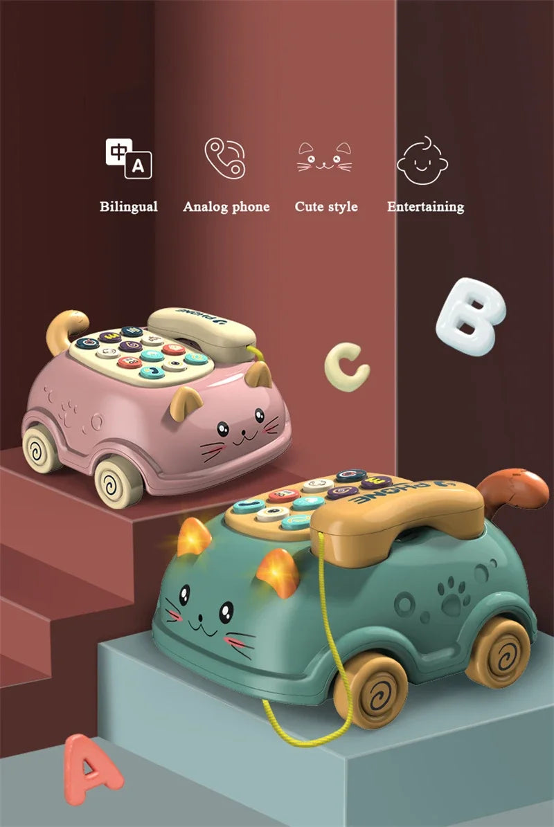 Baby 3-in-1 Musical Phone Toys