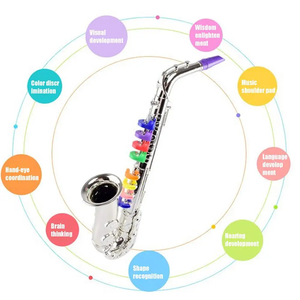 Toy Horn Instrument Saxophone Model Toy Musical Toy Saxophone