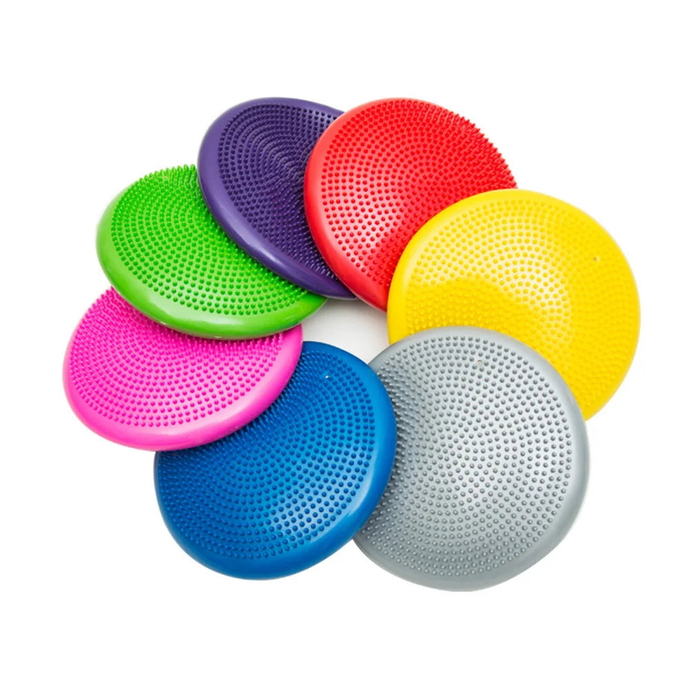 13 Inch Grey Inflatable Balance Disc