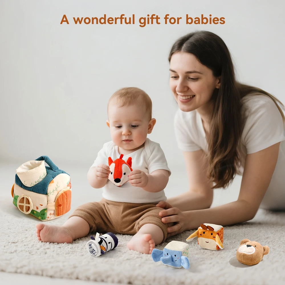 Montessori Toys Soft Farm Animals