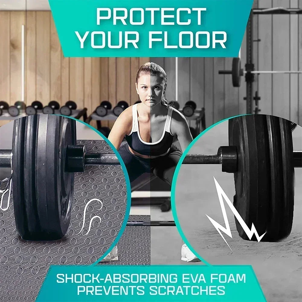 4-20Pcs Colorful Eva Foam Puzzle Mat for Baby Anti-Slip Gym Floor