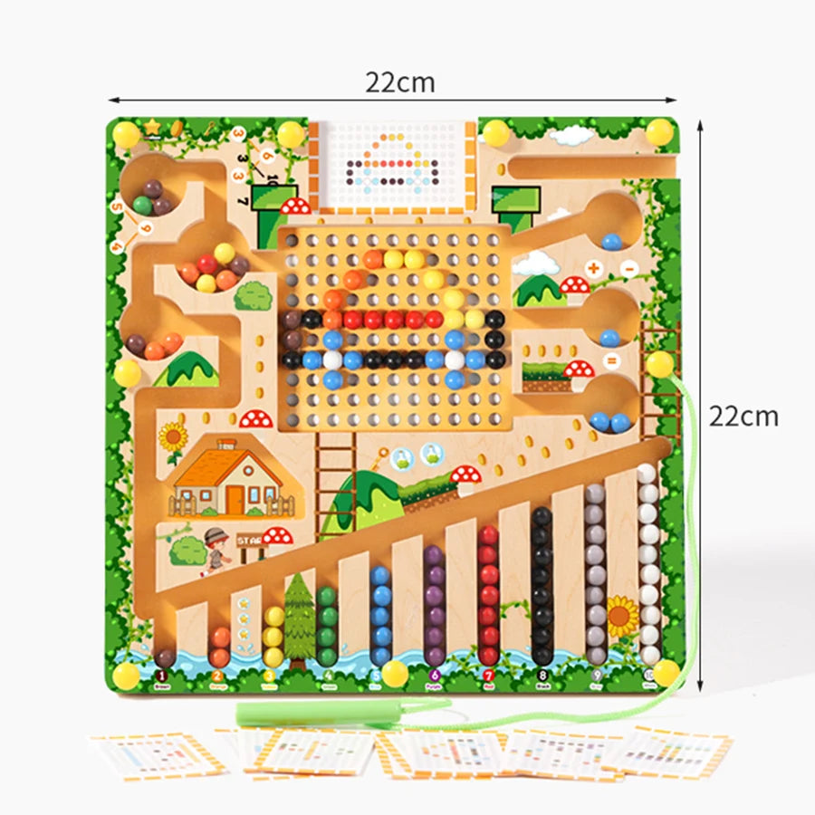 Magnetic Sorting Games Montessori Puzzle Toys