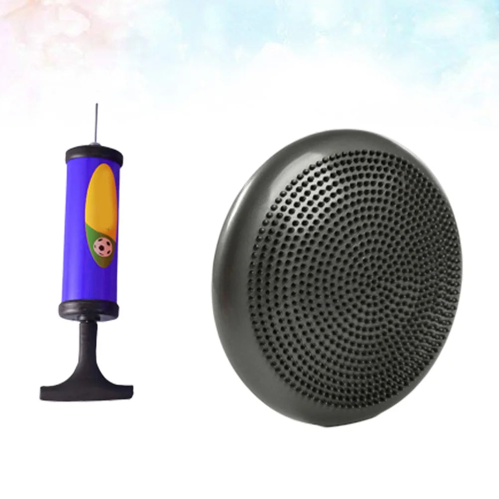 13 Inch Grey Inflatable Balance Disc