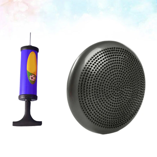 13 Inch Grey Inflatable Balance Disc