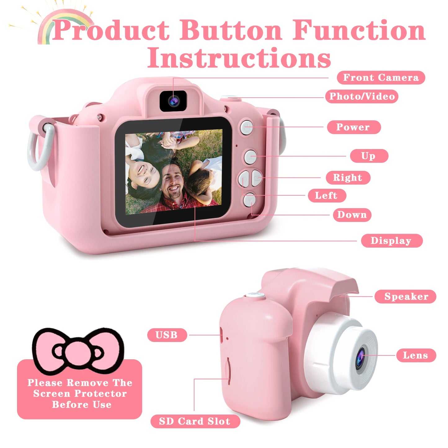 Children Camera 1080P HD