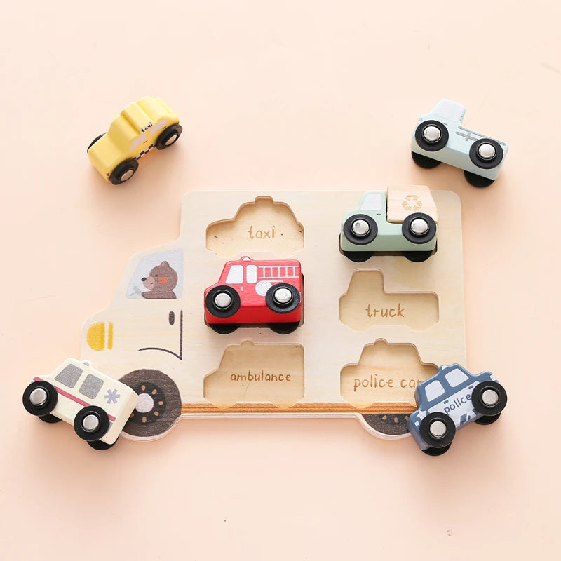 Wooden Puzzle Montessori Toys