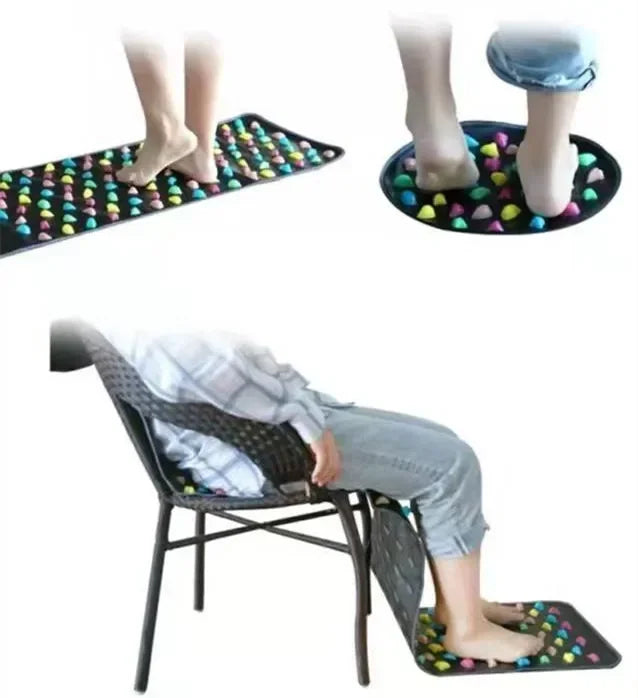 Massage Cushion Simulation Cobblestone Foot Leg Pad