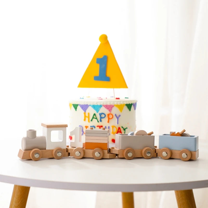 Kids Wooden Montessori Toy Set Children Coffee Machine