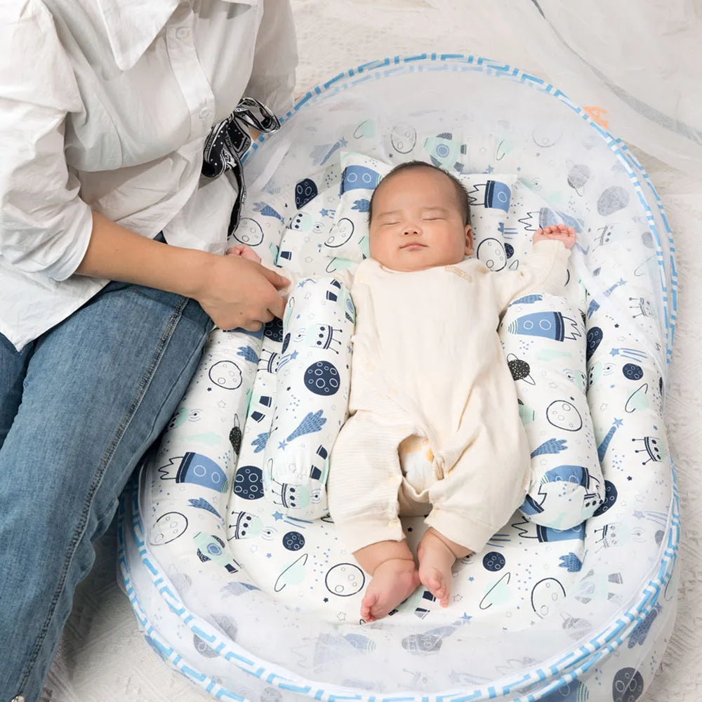 5pcs 85cmx55cmx10cm Portable Neonatal Bionic Sleeping Pad Mattress