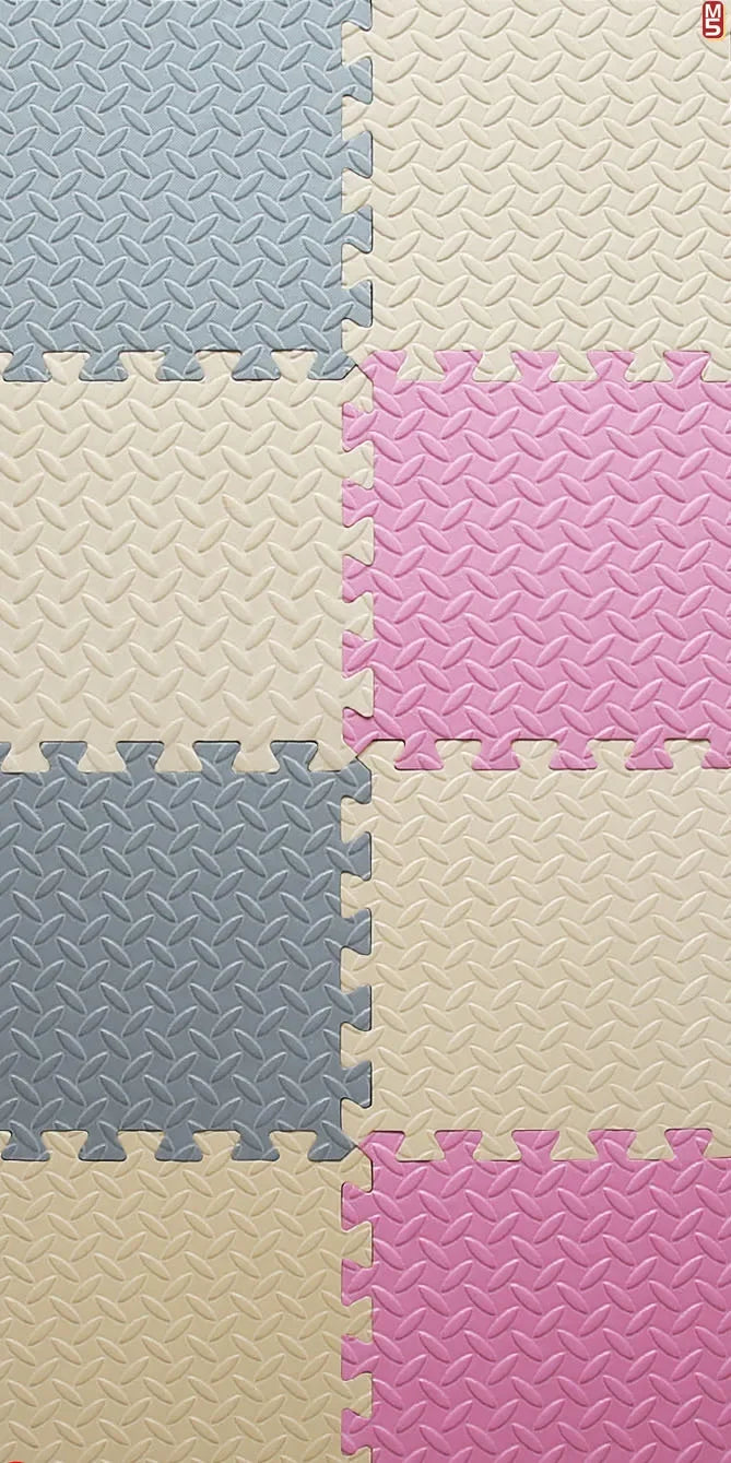 4-20Pcs Colorful Eva Foam Puzzle Mat for Baby Anti-Slip Gym Floor