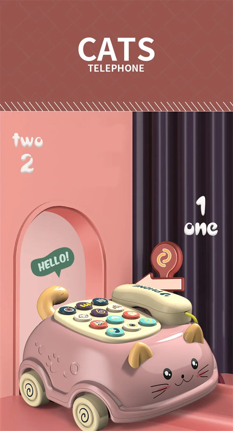 Baby 3-in-1 Musical Phone Toys
