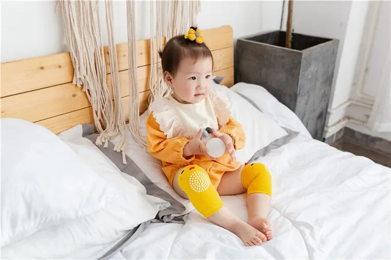 0-3 Years Cotton  Baby Knee Pad Girls Boys Anti-slip Knee
