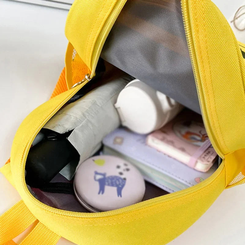 Children Fashion Small Police Car Schoolbag Boys Girls Trend Backpack Kindergarten Snack Backpack
