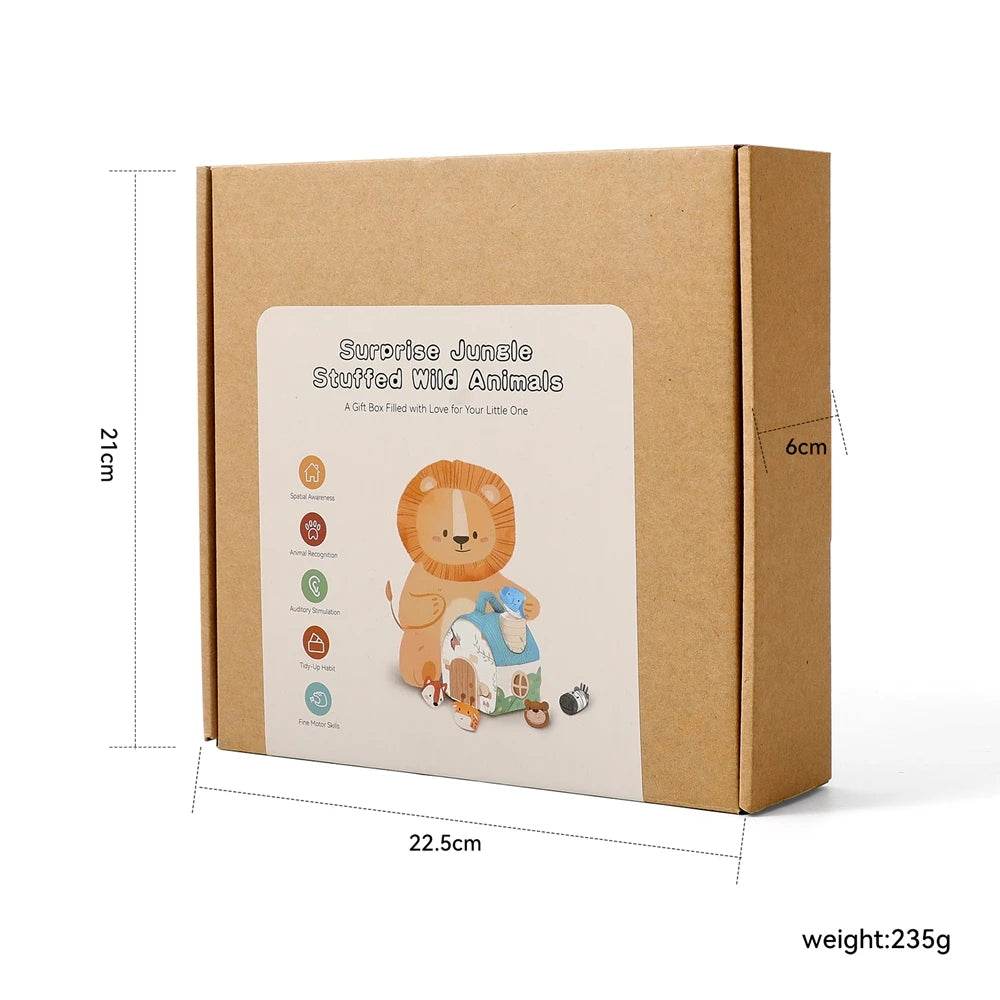Montessori Toys Soft Farm Animals