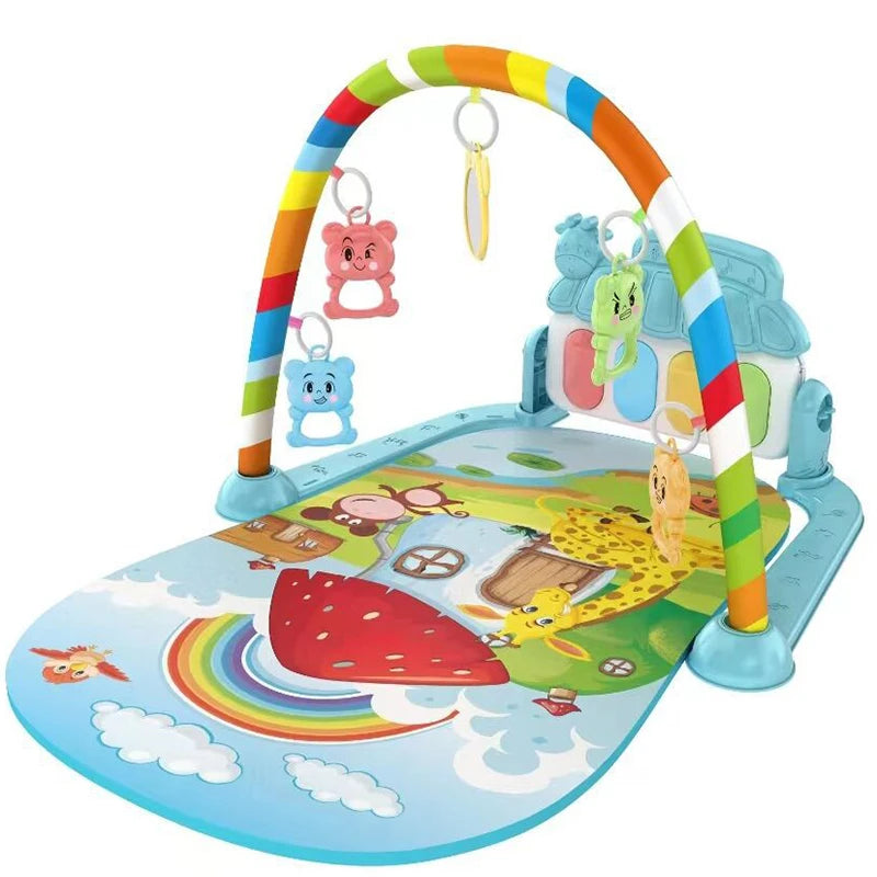 Baby fitness stand toy, music