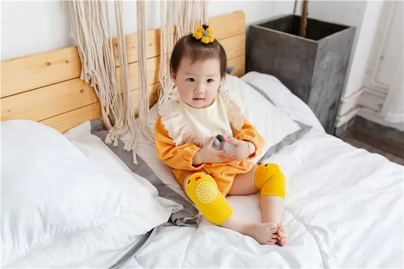 0-3 Years Cotton  Baby Knee Pad Girls Boys Anti-slip Knee