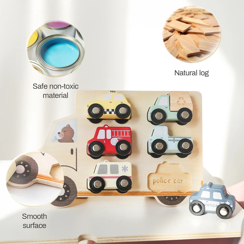 Wooden Puzzle Montessori Toys