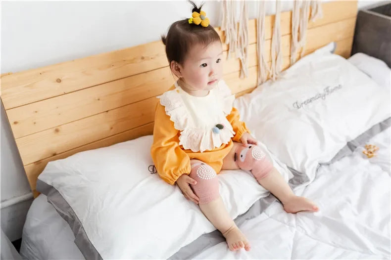 0-3 Years Cotton  Baby Knee Pad Girls Boys Anti-slip Knee