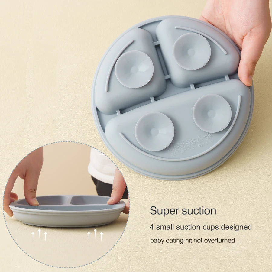 5Pcs Baby Silicone Feeding Set
