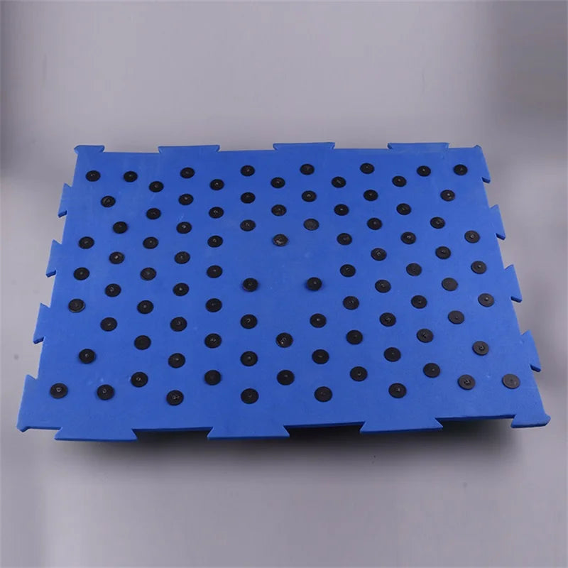 Professional Durable Finger Pressure Plate Reflexology Foot Massage Pad Toe Pressure Blood Circulation Plate Mat For Massager