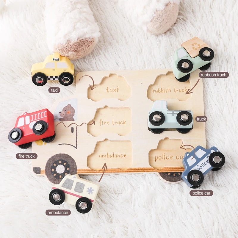 Wooden Puzzle Montessori Toys
